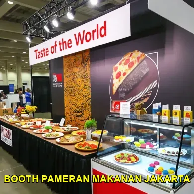 booth pameran makanan jakarta